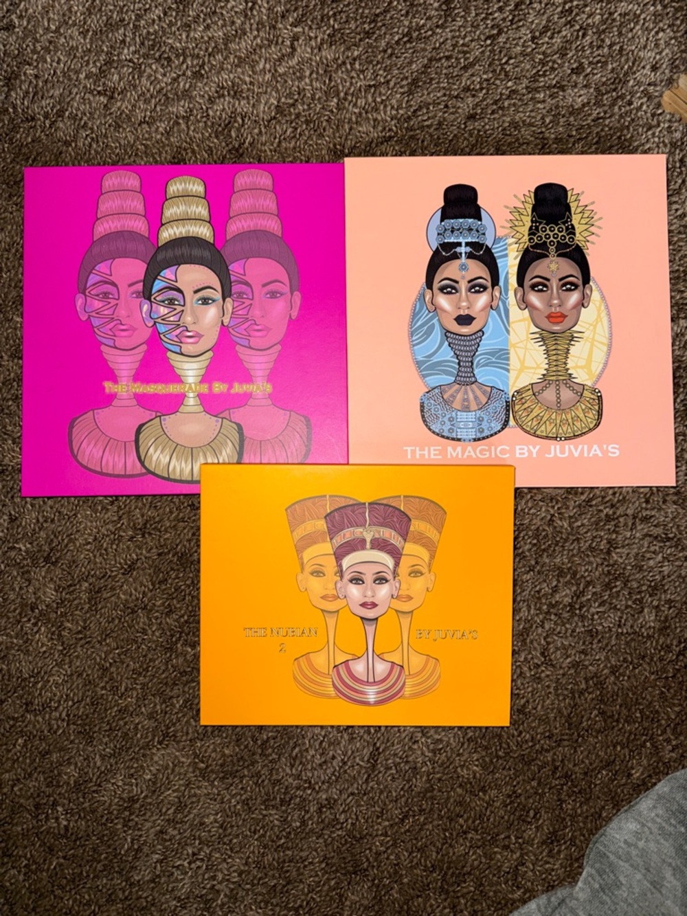 Juvia's Place the masquerade/ the Nubian 2 / the magic all full sized new NO box
